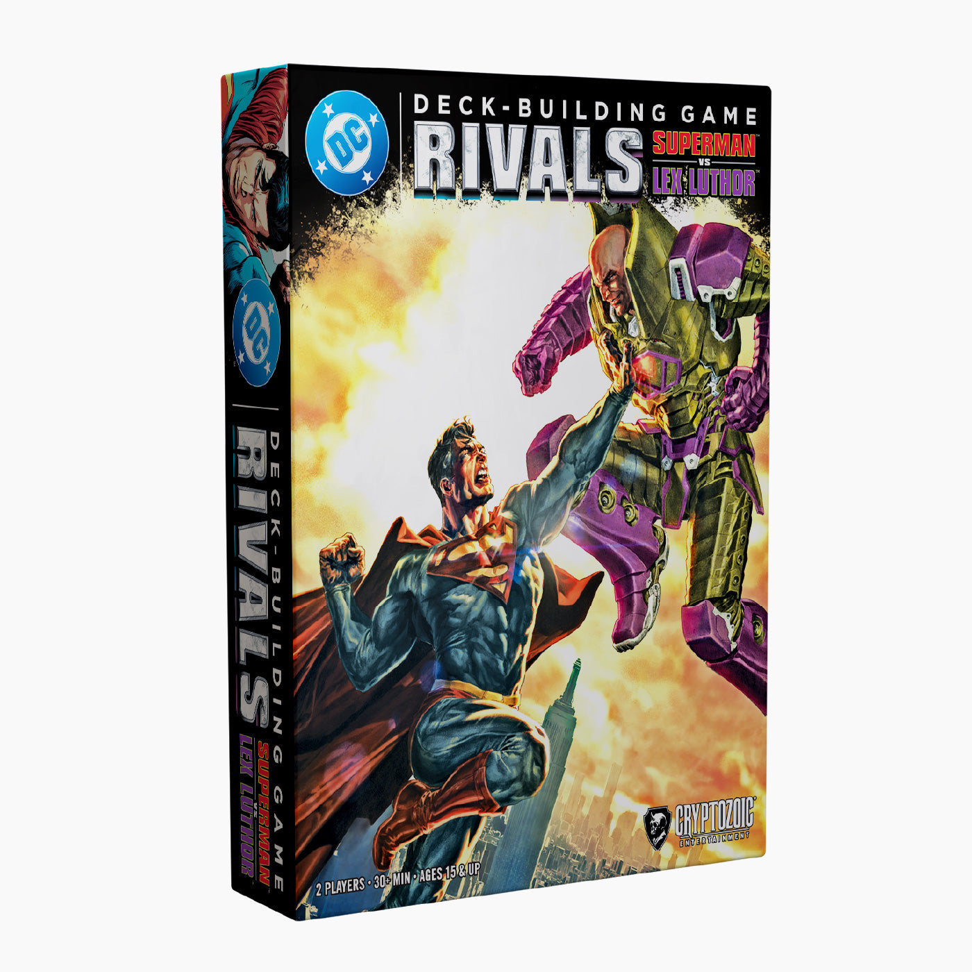 DC Comics Deck Building Game: Rivals Superman vs Lex Luthor - A Muse N Games